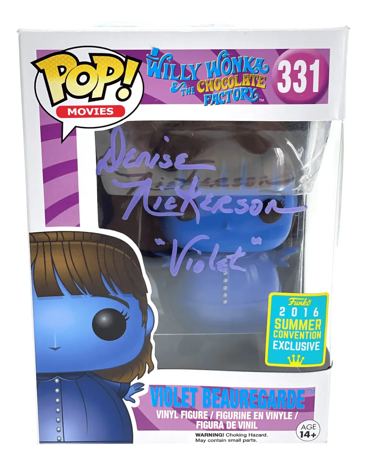 What is the Rarest Willy Wonka Autographed Funko Pop? Violet Beauregarde & Here’s Why!
