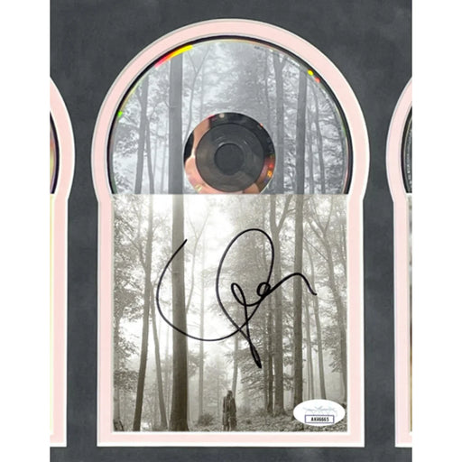 Taylor Swift Autographed CD Albums Collage JSA Eras Tour Lover Reputation Signed COA