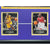 Kobe Bryant Final Lakers Game Used Authentic Confetti & Season Ticket Collage