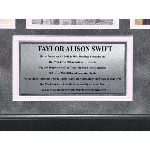 Taylor Swift CD Albums Framed Collage Un Signed Eras Tour Memorabilia Photo