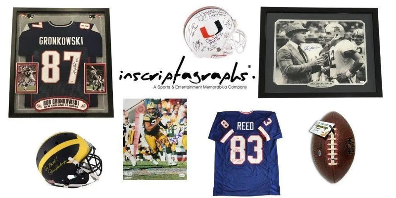 Football Memorabilia, NFL Collectibles, Football Autographs