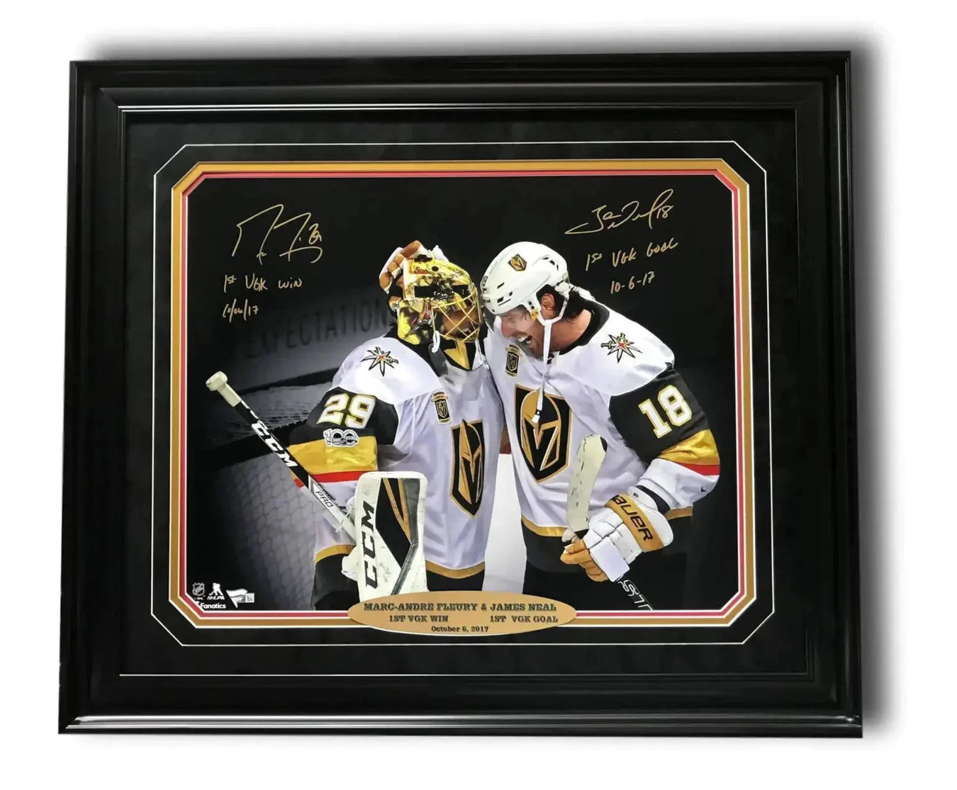 Vegas Hockey Collection - Authentic Autographs, Memorabilia, Game Used, Collectibles