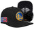 Pro Standard Golden State Warriors Unisex Fast Lane Wool Snapback Hat - Black