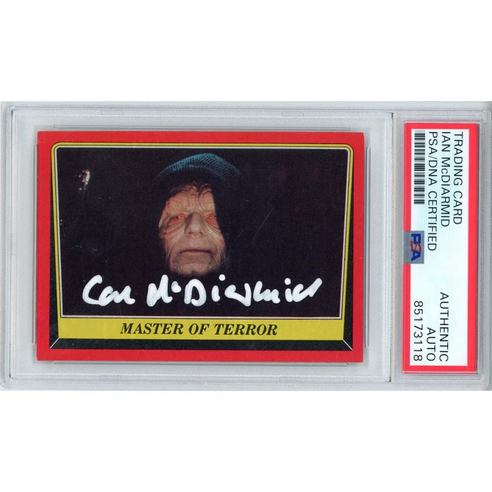 Ian McDiarmid Autographs & Memorabilia Collection