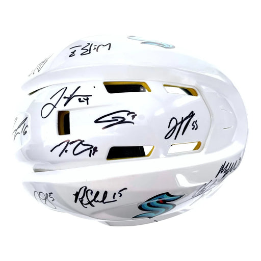 2021 Seattle Kraken Team Signed Inaugural CCM Helmet Fanatics COA 26 Autographs