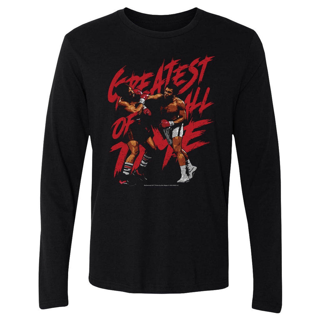Muhammad Ali Greatest Of All Time Grunge WHT