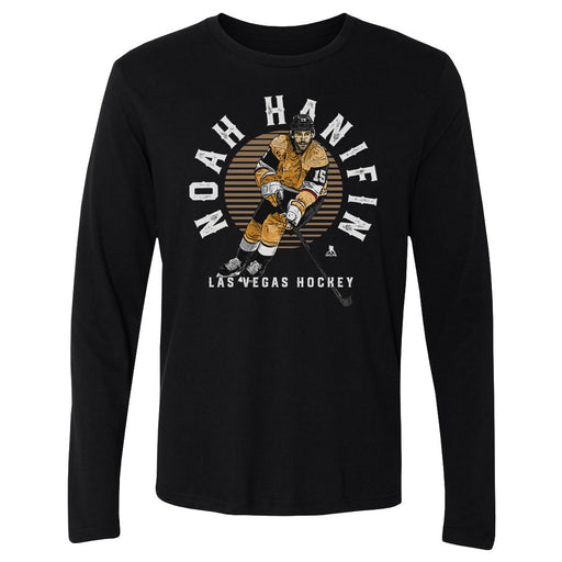 Product image: Noah Hanifin Vegas Emblem memorabilia, autographed with COA from Inscriptagraphs.