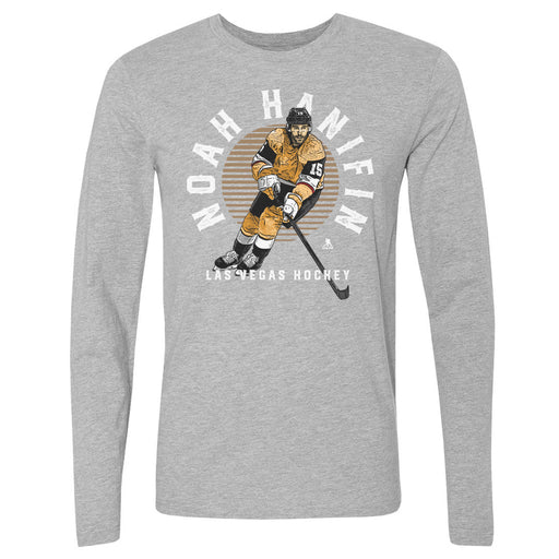 Product image: Noah Hanifin Vegas Emblem memorabilia, autographed with COA from Inscriptagraphs.