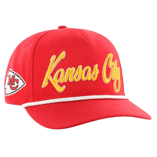 ’47 Brand Kansas City Chiefs Red Overhand Hitch Snapback Men’s Hat