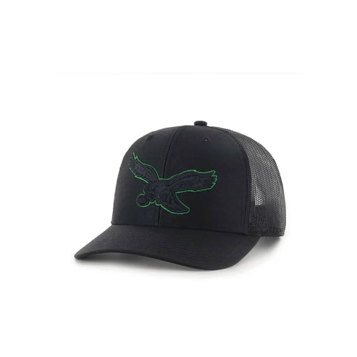 ’47 Brand Philadelphia Eagles Historic Black Trucker Adjustable Men’s