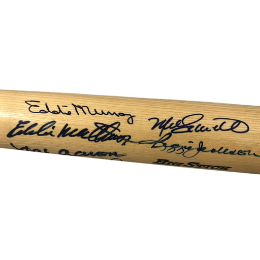 500 Home Run Club (10) Signed Baseball Bat JSA COA Aaron Mays Killebrew Banks Jackson + 5