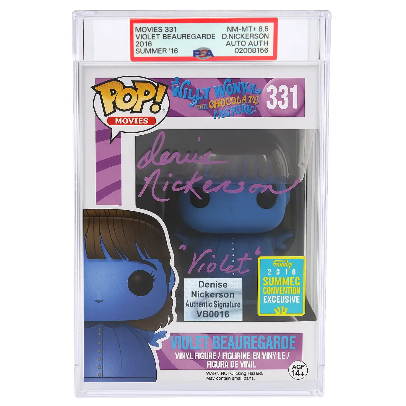 What is the Rarest Willy Wonka Autographed Funko Pop? Violet Beauregarde & Here’s Why!