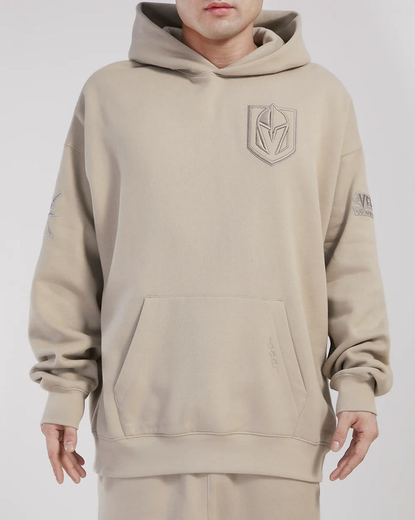 Men's Pro Standard Vegas Golden Knights Neutral Drop Shoulder Hoodie