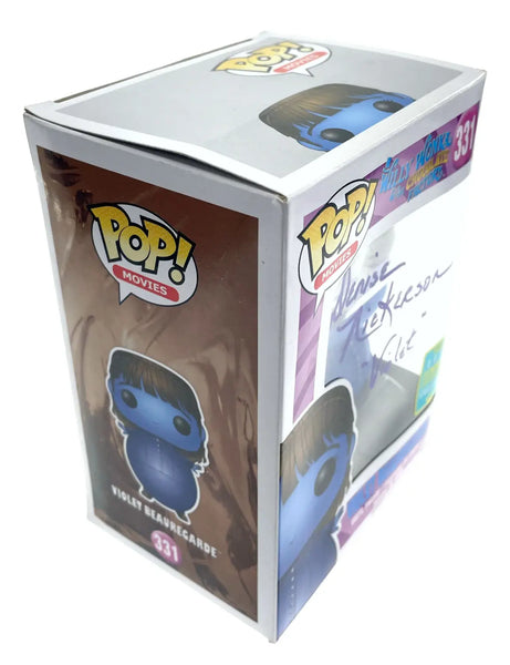 What is the Rarest Willy Wonka Autographed Funko Pop? Violet Beauregarde &