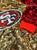 San Francisco 49ers Women's Cuce Full-Zip Sequin Jacket