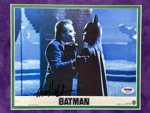 Jack Nicholson Autographed Joker 8x10 Photo Framed PSA/DNA Signed Batman 1989