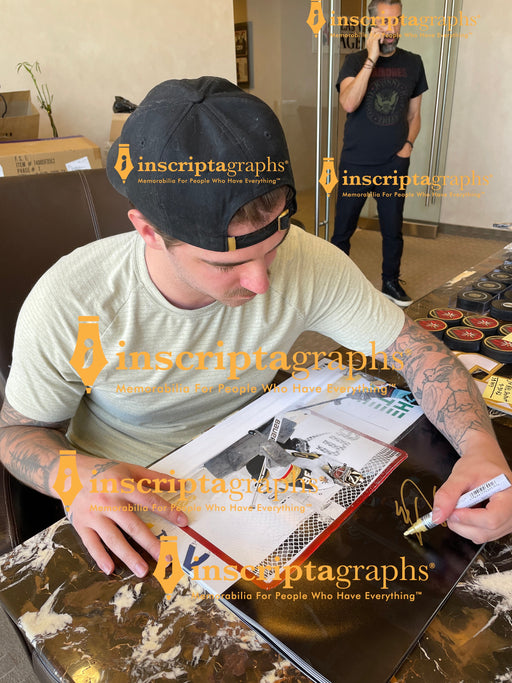 Logan Thompson Autographed Vegas Golden Knights 16x20 Photo IGM COA Signed VGK