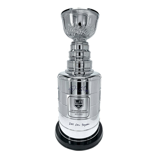 Jonathan Quick Autographed Stanley Cup Trophy #D/3 LA Kings IGM COA Signed Inscribed