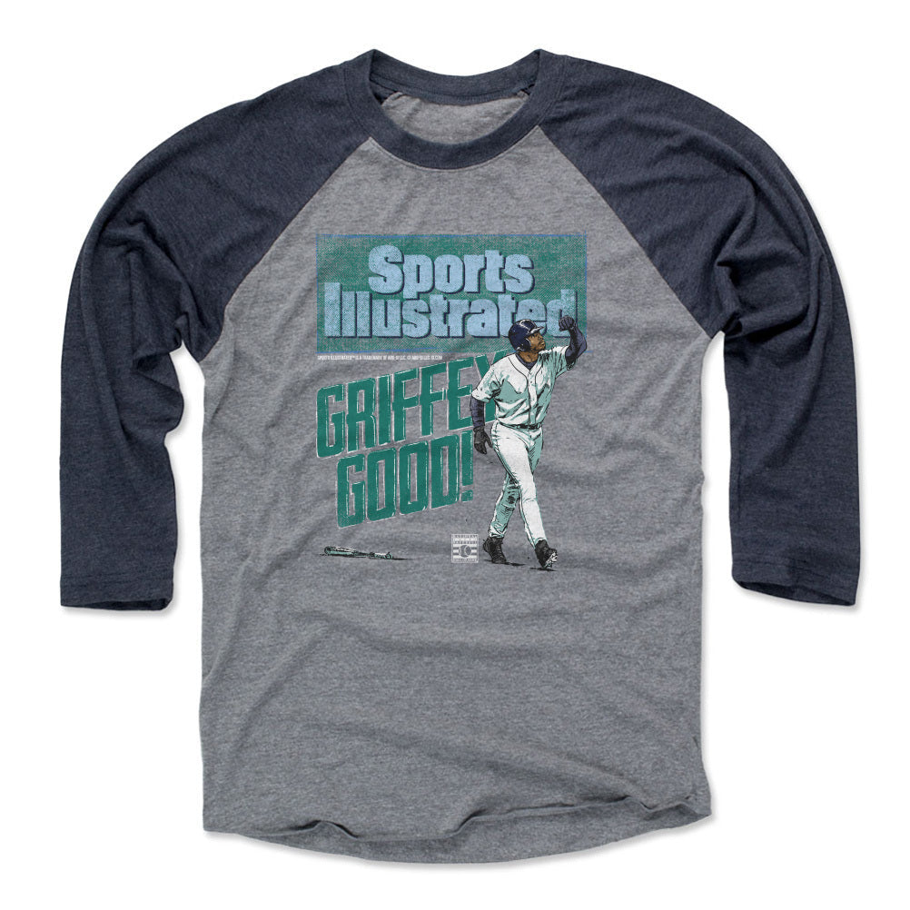 Ken Griffey Jr. Sports Illustrated & Seattle Griffey Good WHT