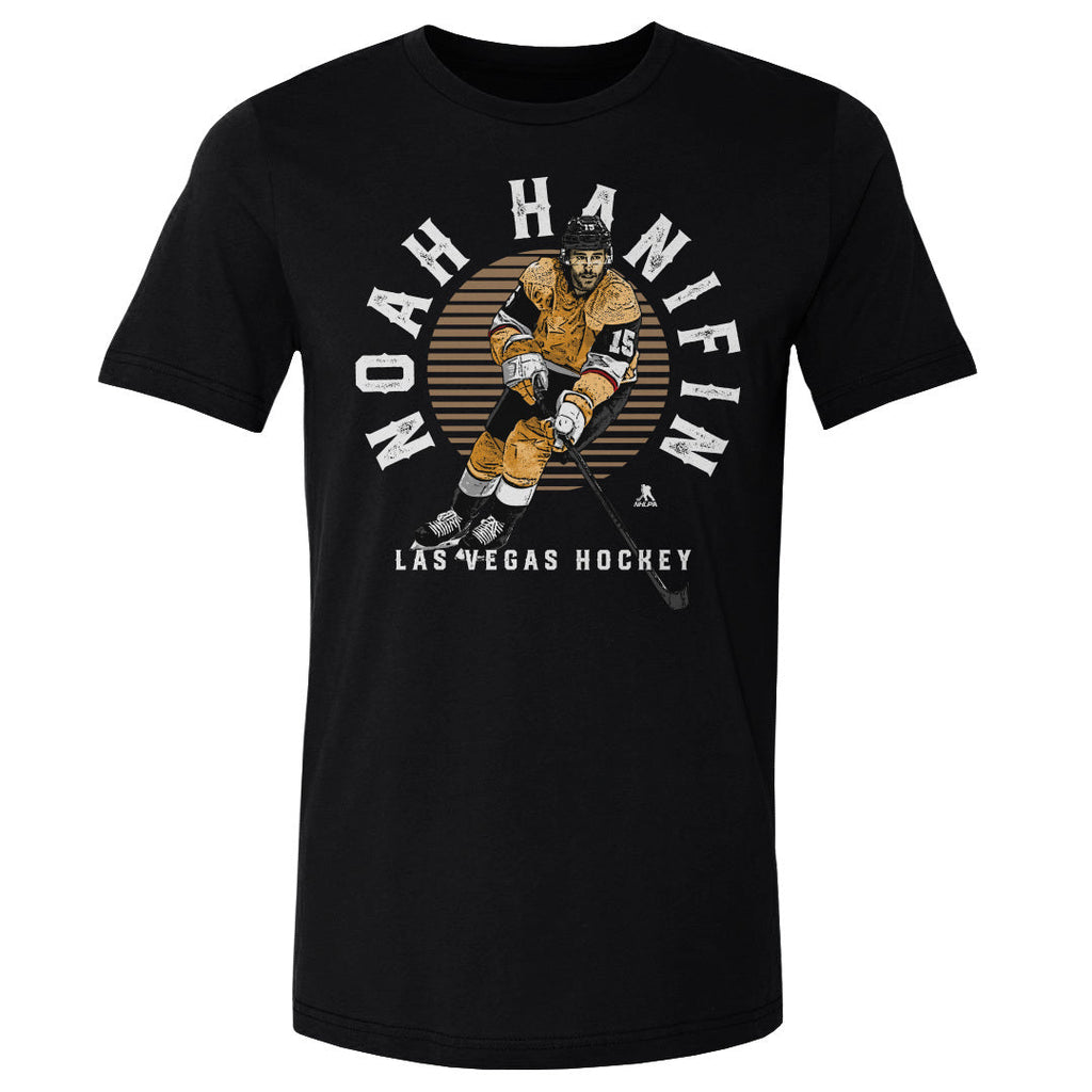 Product image: Noah Hanifin Vegas Emblem memorabilia, autographed with COA from Inscriptagraphs.