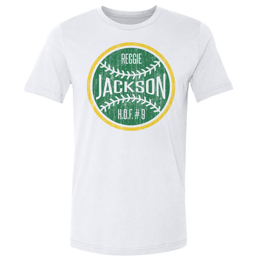 Product image: Reggie Jackson Oakland Ball memorabilia, autographed with COA from Inscriptagraphs.
