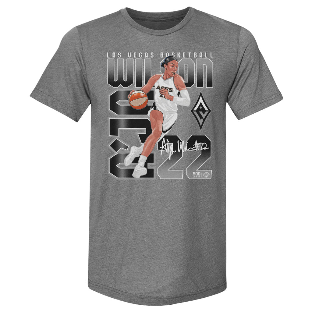 A'Ja Wilson Las Vegas Aces Player Number WHT