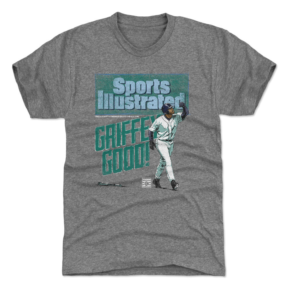 Ken Griffey Jr. Sports Illustrated & Seattle Griffey Good WHT