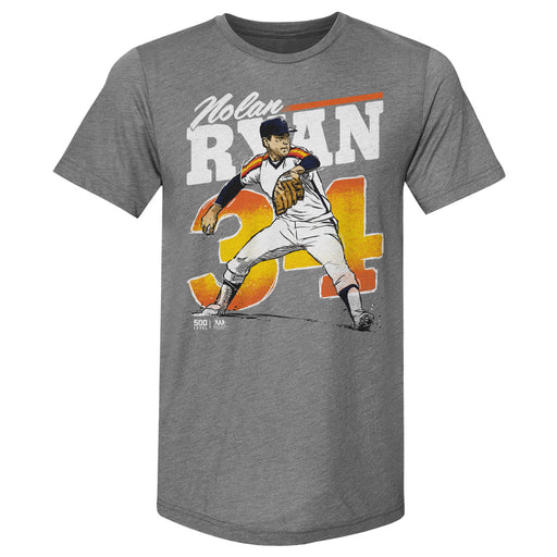 Product image: Nolan Ryan Houston Retro memorabilia, autographed with COA from Inscriptagraphs.