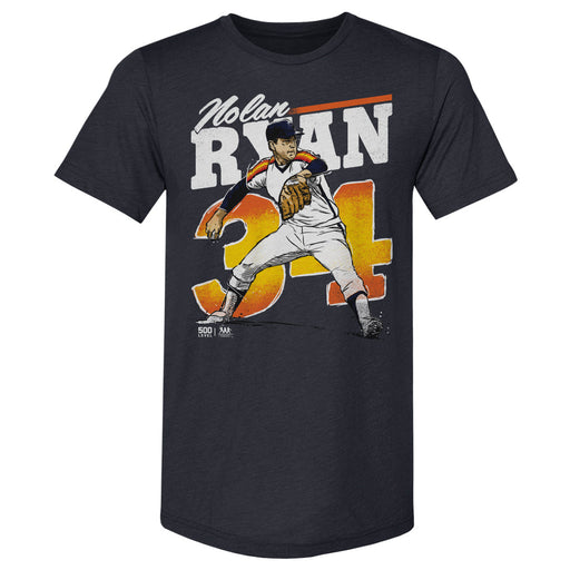 Product image: Nolan Ryan Houston Retro memorabilia, autographed with COA from Inscriptagraphs.