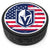 Vegas Golden Knights Puck - Patriot