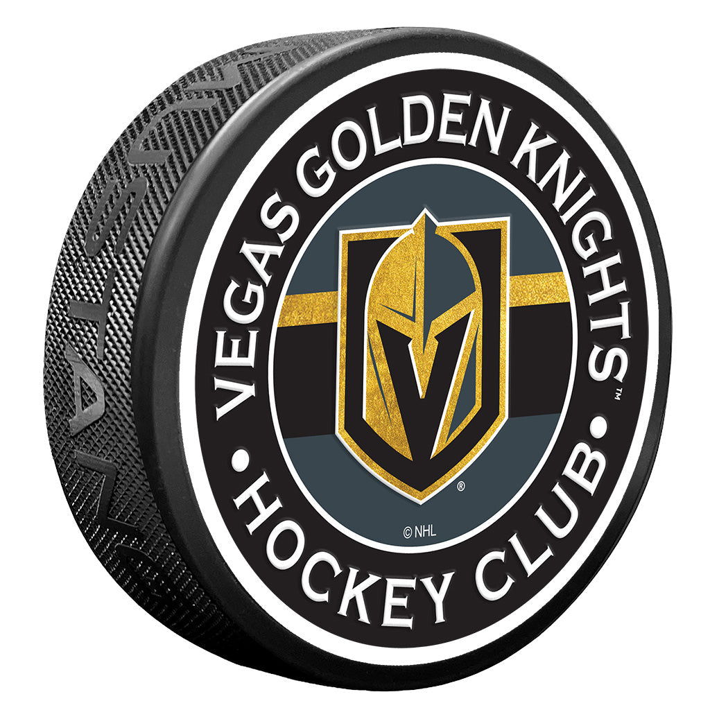 Product image: Vegas Golden Knights Puck memorabilia, autographed with COA from Inscriptagraphs.