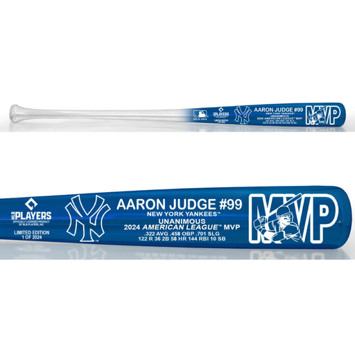 Aaron Judge 2024 AL MVP Yankees Facsimile Signed Extremum Baseball Bat #D/500