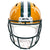 Aaron Rodgers Autographed Green Bay Packers Replica Helmet Inscribed Fanatics
