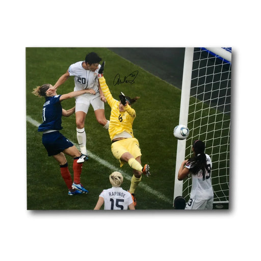 Abby Wambach Signed 16X20 Photo USA Women’s Soccer COA Schwartz Sports Autograph