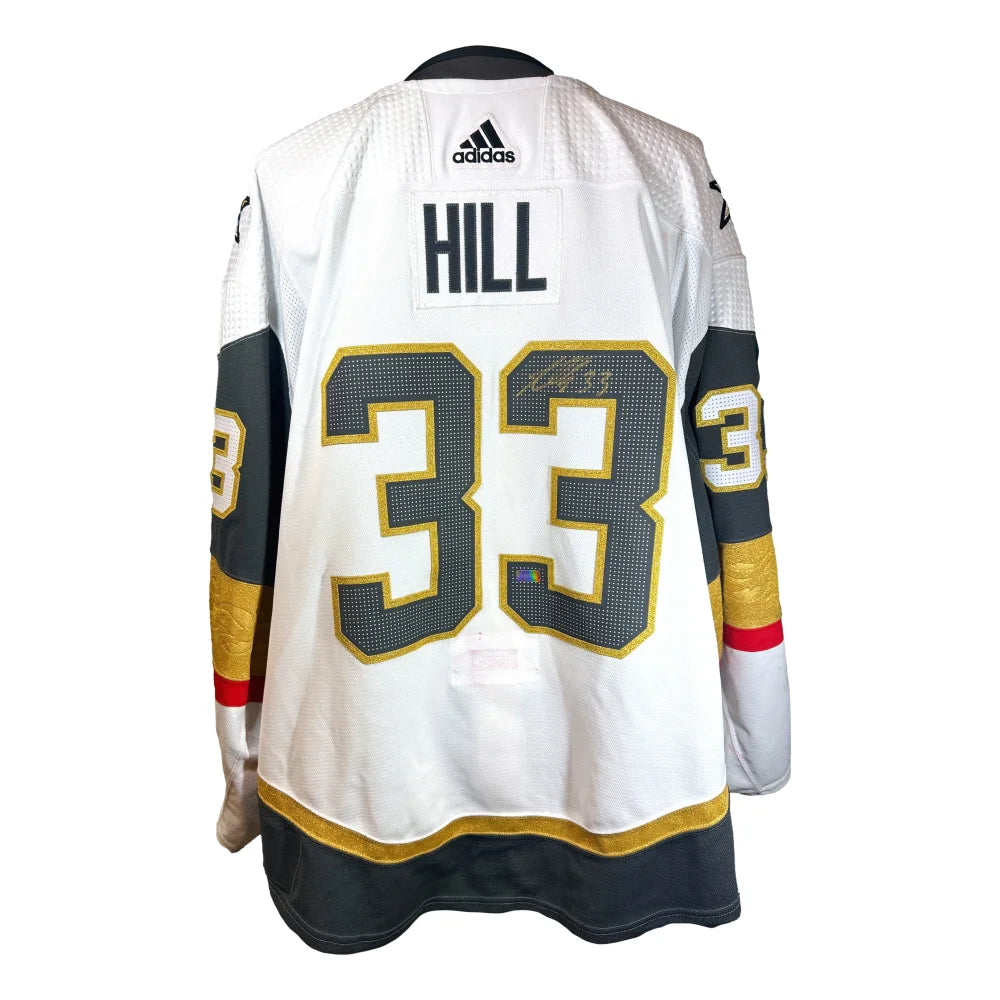 Adin Hill Game Used Signed Vegas Golden Knights 22-23 Season Jersey Stanley Cup COA VGK