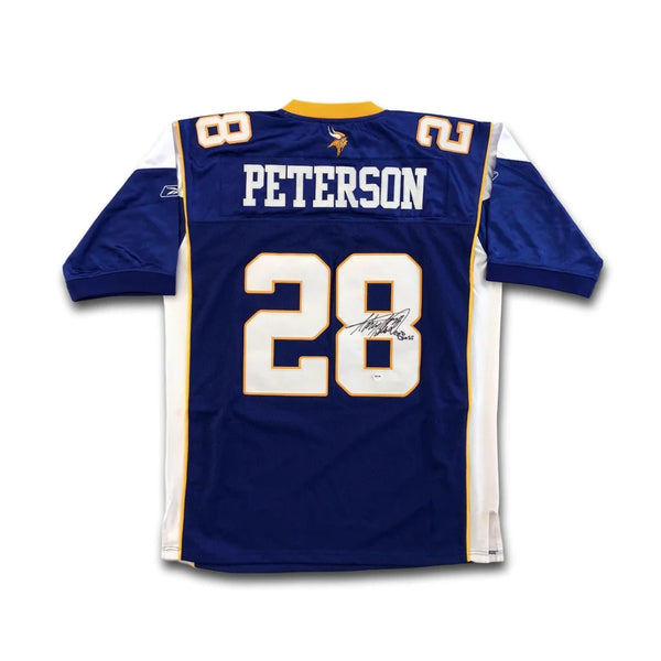 Adrian Peterson Signed Minnesota Vikings Jersey COA PSA DNA Purple Autograph Inscriptagraphs Memorabilia Inscriptagraphs Memorabilia