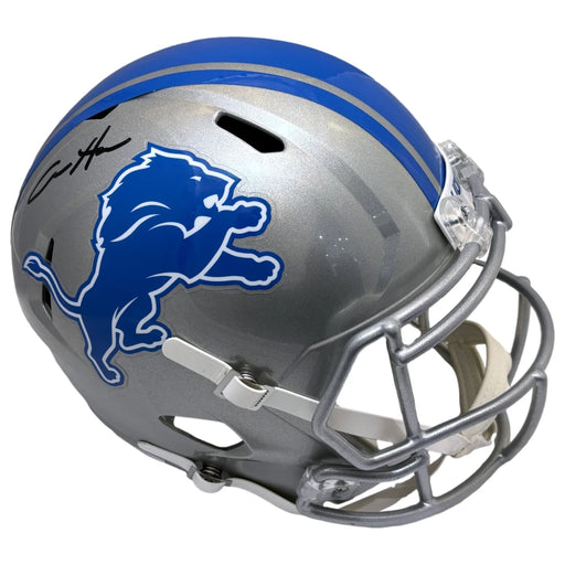 Aidan Hutchinson Autographed Detroit Lions Full Size Speed Helmet BAS Signed