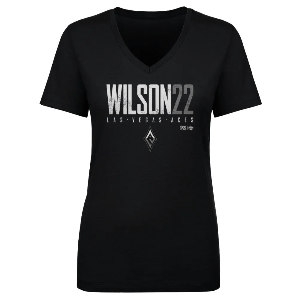 A’ja Wilson Las Vegas Aces Elite WHT