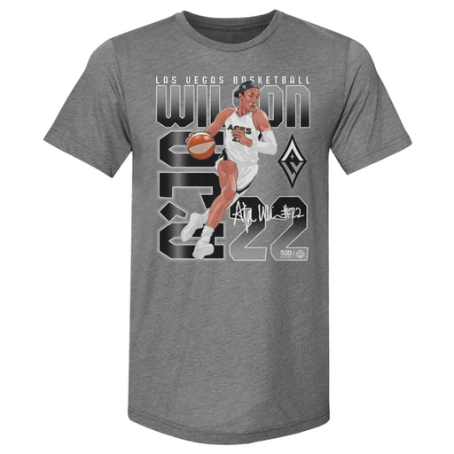 A’Ja Wilson Las Vegas Aces Player Number WHT
