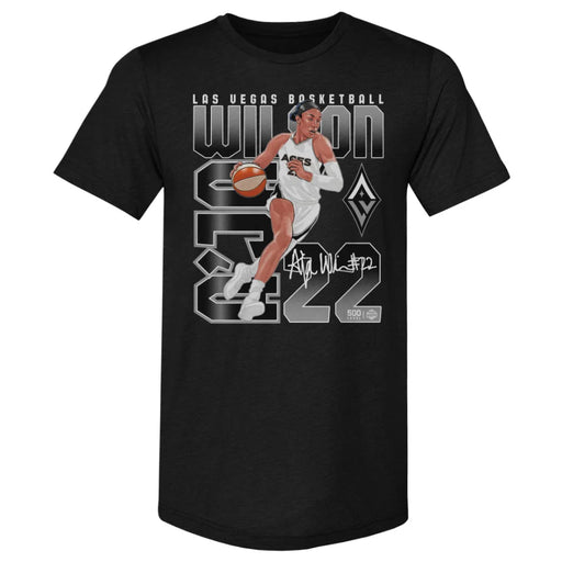 A’Ja Wilson Las Vegas Aces Player Number WHT