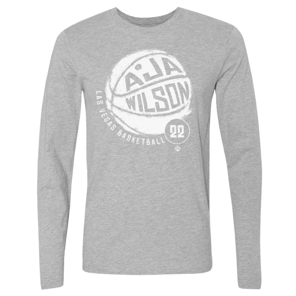 A’ja Wilson Las Vegas Basketball WHT