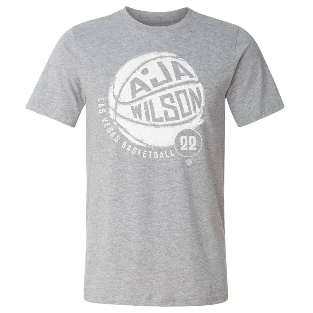 A’ja Wilson Las Vegas Basketball WHT