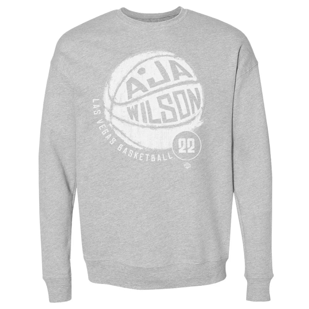 A’ja Wilson Las Vegas Basketball WHT