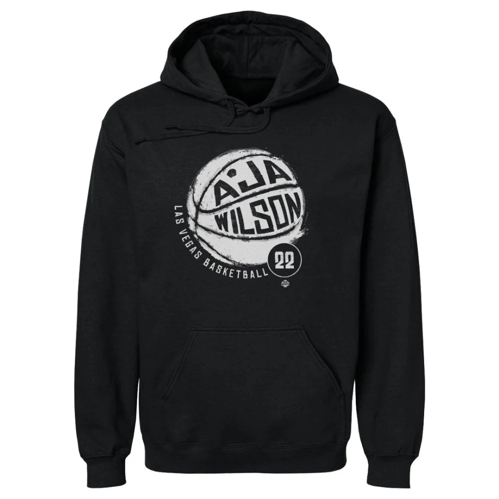 A’ja Wilson Las Vegas Basketball WHT