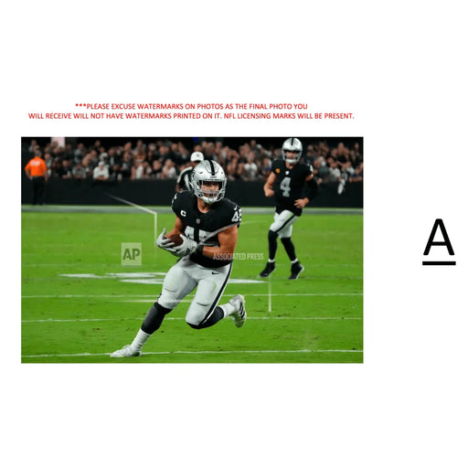 Alec Ingold Signed Las Vegas Raiders 8x10 Photo - November ’21 Preorder Private Autograph Signing