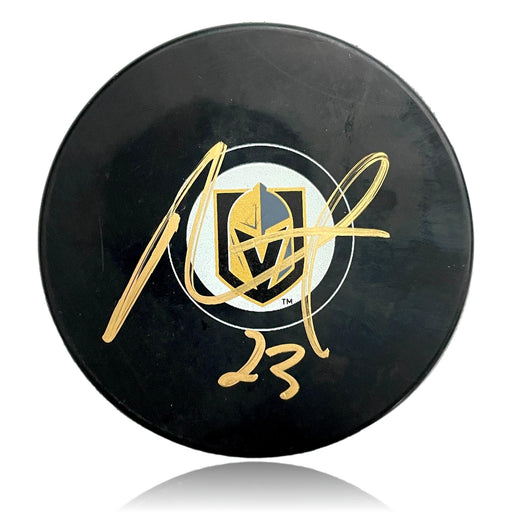 Alec Martinez Autograph Vegas Golden Knights Puck COA Inscriptagraphs Signed VGK