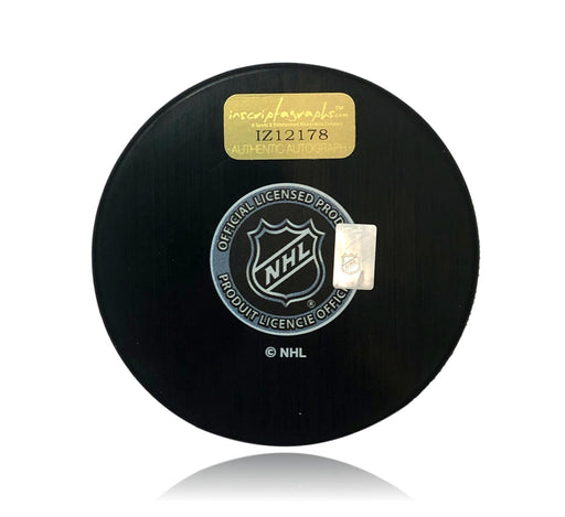 Alec Martinez Autograph Vegas Golden Knights Puck COA Inscriptagraphs Signed VGK