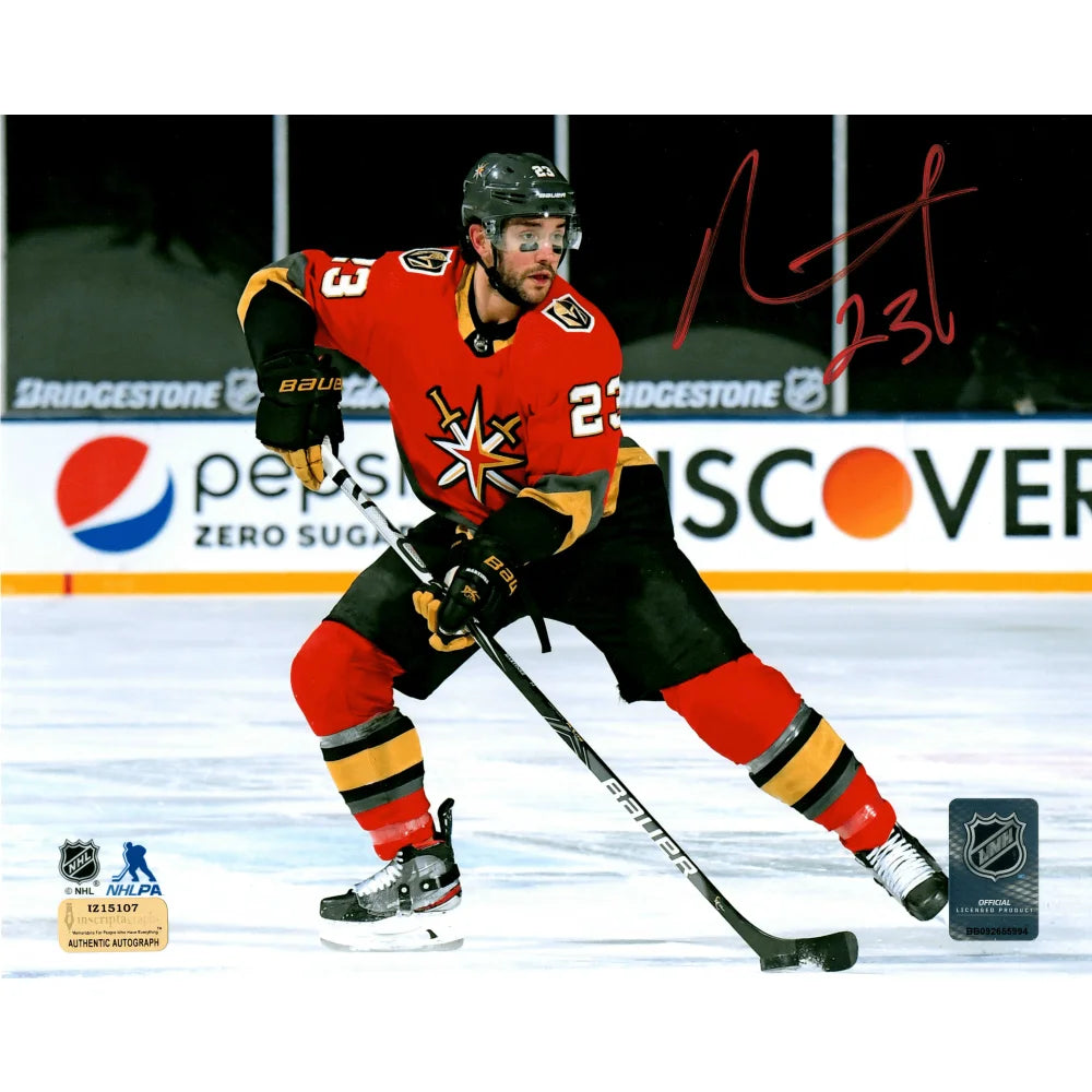 Alec Martinez Autographed Vegas Golden Knights 8x10 Photo COA Lake Tahoe Outdoors Signed