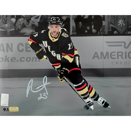 Alec Martinez Vegas Golden Knights Glow in the Dark Signed 11x14 Photo IGM COA