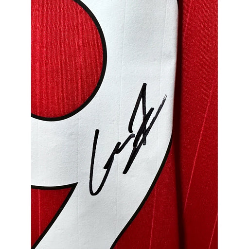 Alejandro Garnacho Autographed Manchester United Soccer Jersey BAS COA Signed